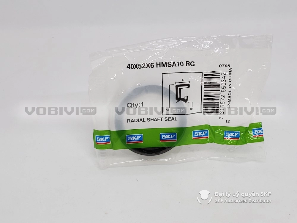 Phớt chặn dầu SKF 40x52x6 HMSA10 RG