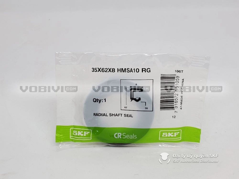 Phớt chặn dầu SKF 35x62x8 HMSA10 RG chính hãng SKF