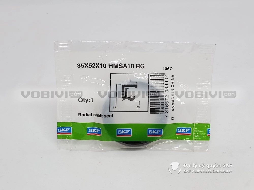 Phớt chặn dầu SKF 35x52x10 HMSA10 RG chính hãng SKF
