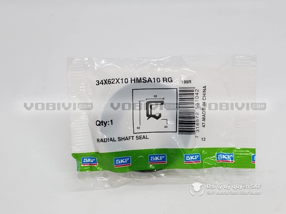 Phớt chặn dầu SKF 34x62x10 HMSA10 RG