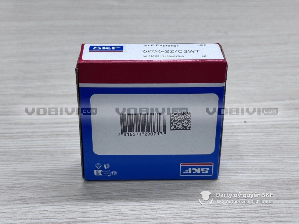 Vòng bi 6206-2Z/C3WT chính hãng SKF