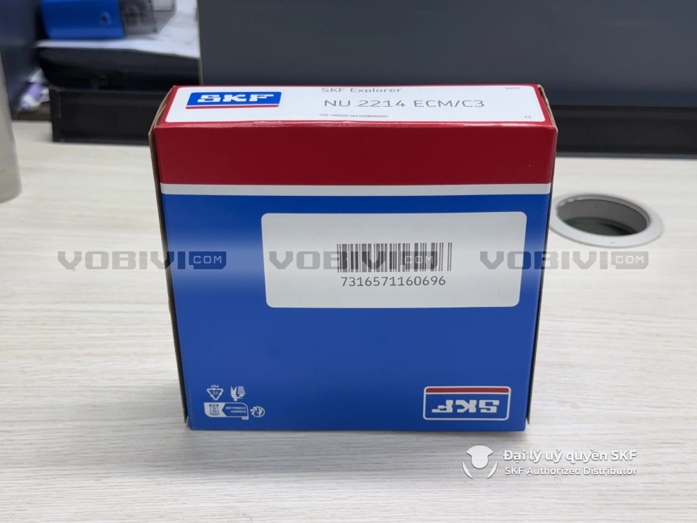 Vòng bi NU 2214 ECM/C3 chính hãng SKF