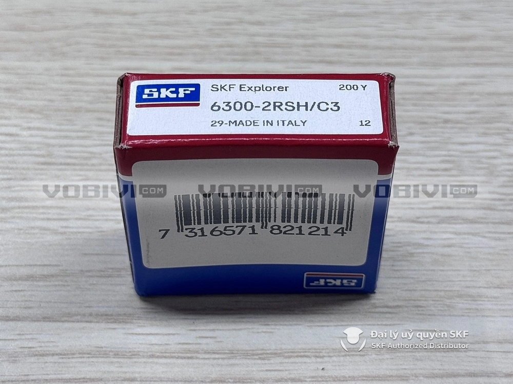 Vòng bi 6300-2RSH/C3 chính hãng SKF
