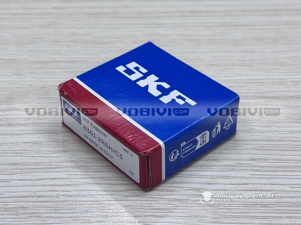 Vòng bi 6301-2RSH/C3 chính hãng SKF