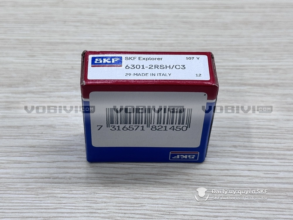 Vòng bi 6301-2RSH/C3 chính hãng SKF