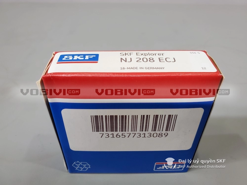 Vòng bi SKF NJ 208 ECJ