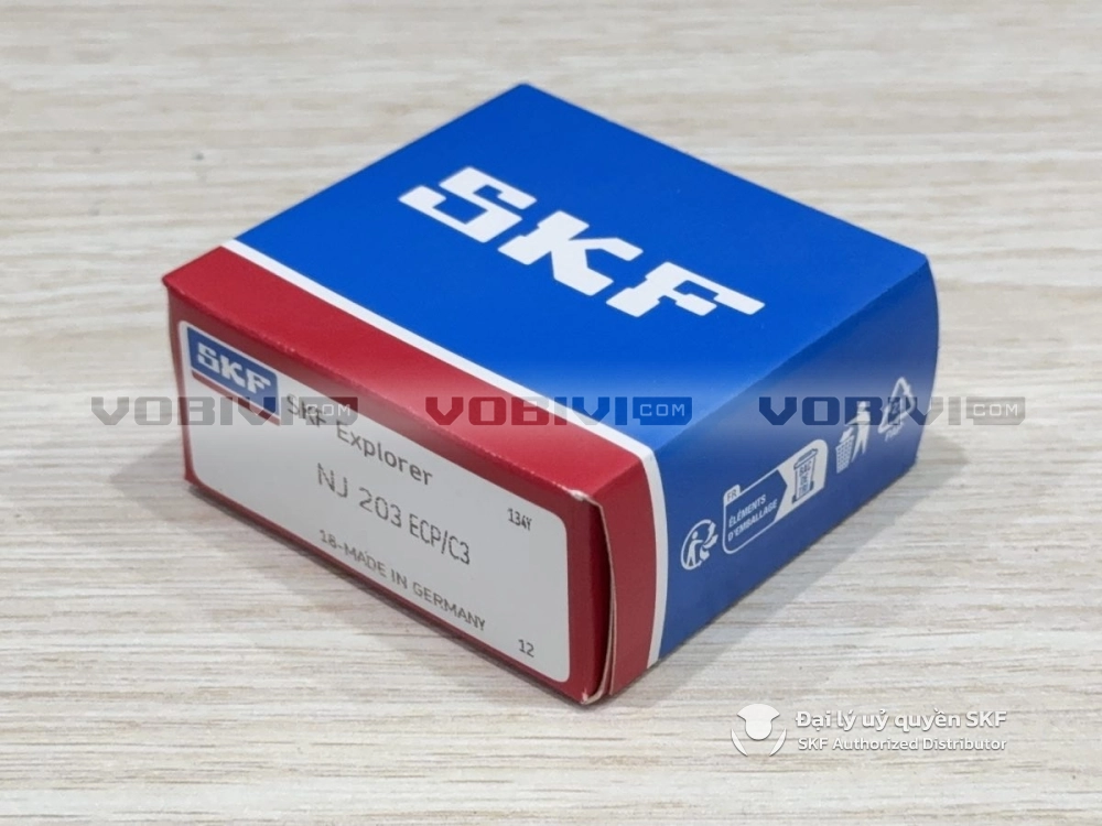Vòng bi SKF NJ 203 ECP/C3 chính hãng