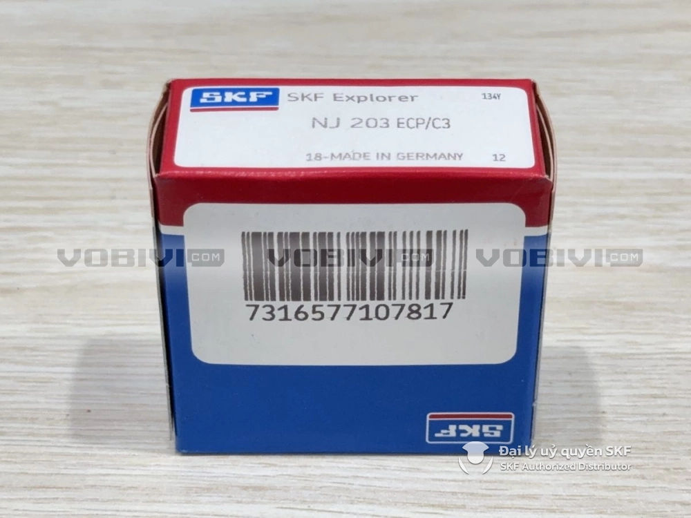 Vòng bi SKF NJ 203 ECP/C3 chính hãng
