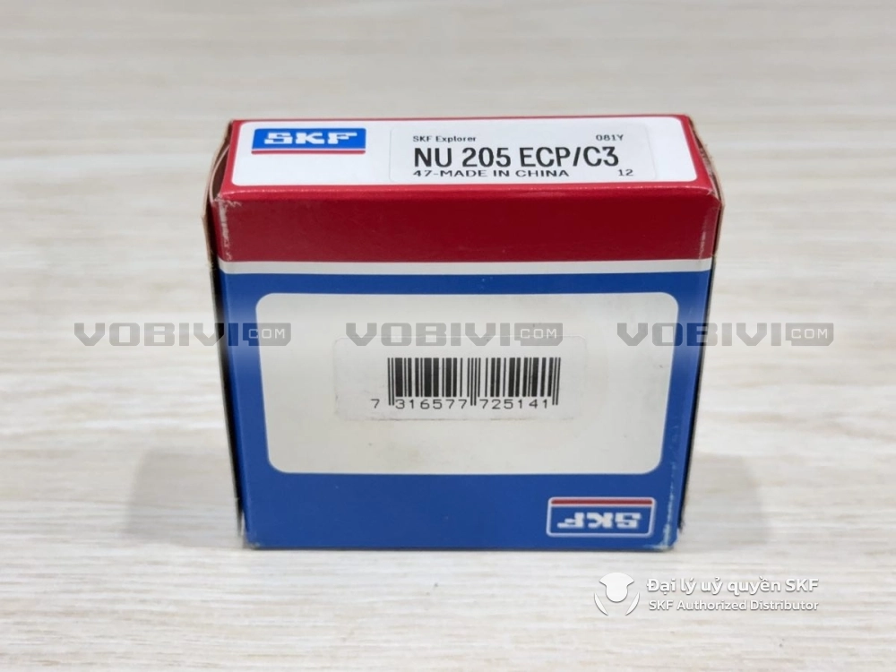 Vòng bi NU 205 ECP/C3 chính hãng SKF