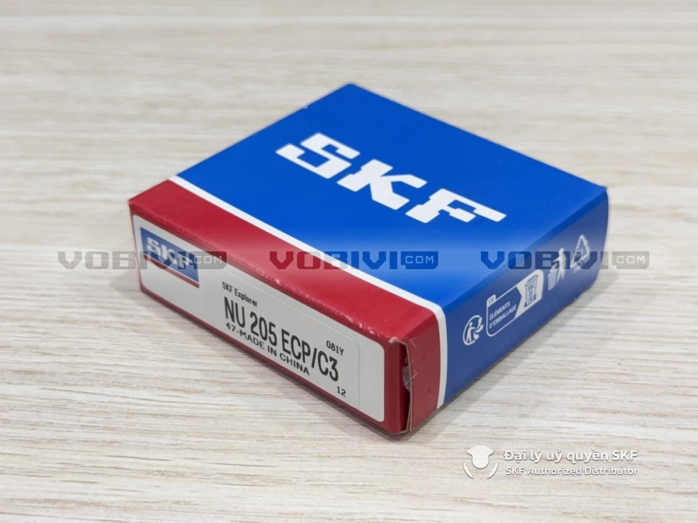 Vòng bi NU 205 ECP/C3 chính hãng SKF