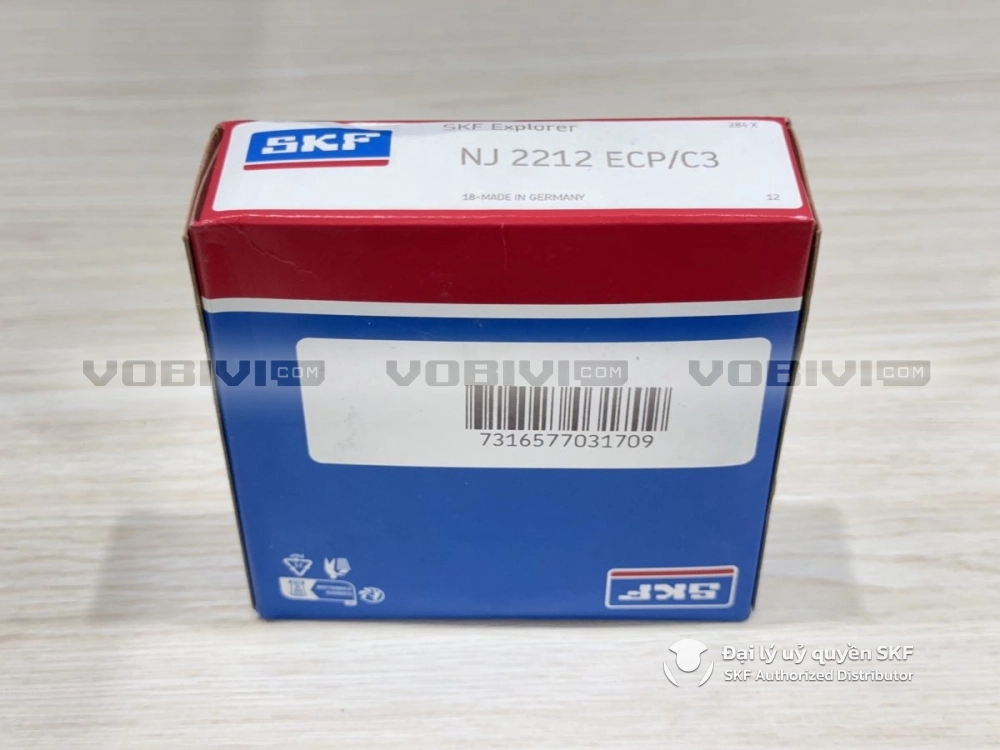 Vòng bi NJ 2212 ECP/C3 chính hãng SKF