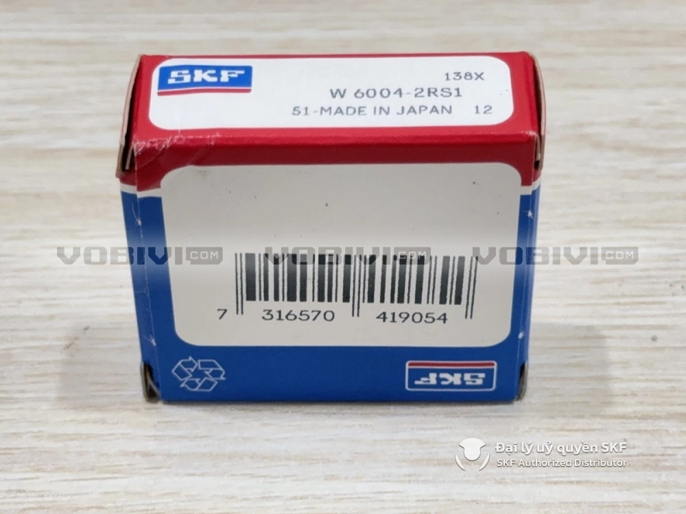 Vòng bi W 6004-2RS1 chính hãng SKF
