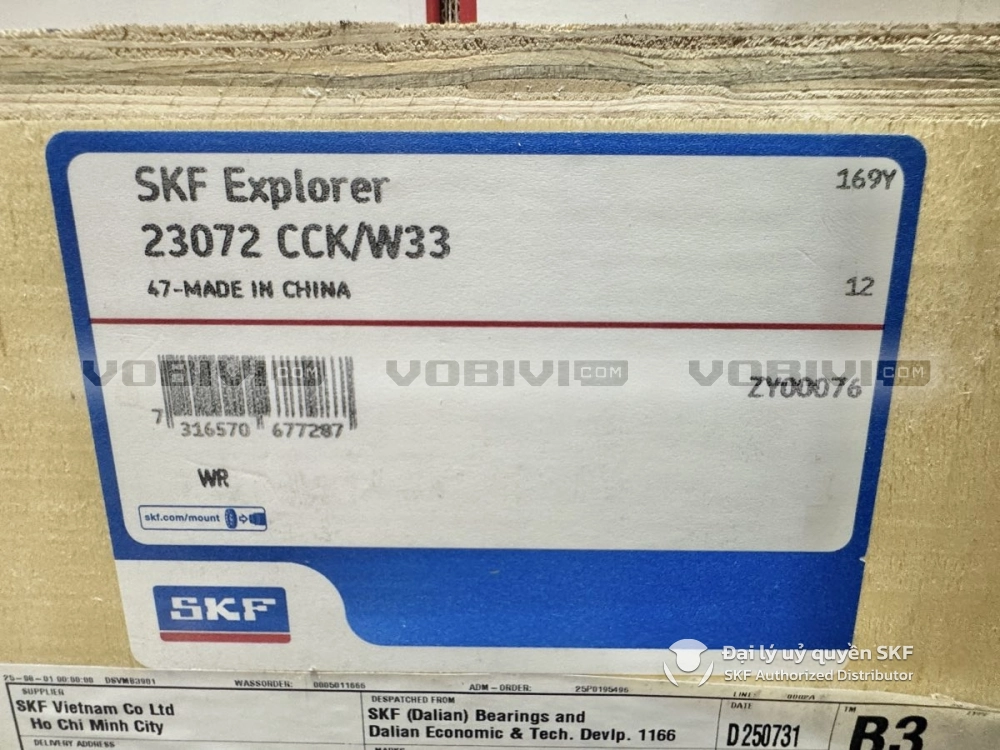 Vòng bi 23072 CCK/W33 chính hãng SKF