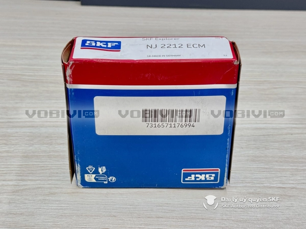 Vòng bi SKF NJ 2212 ECM chính hãng