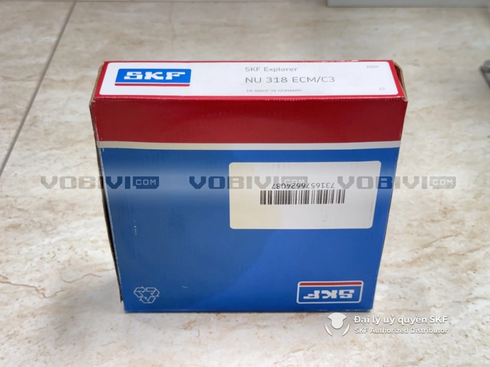Vòng bi SKF NU 318 ECM/C3 chính hãng