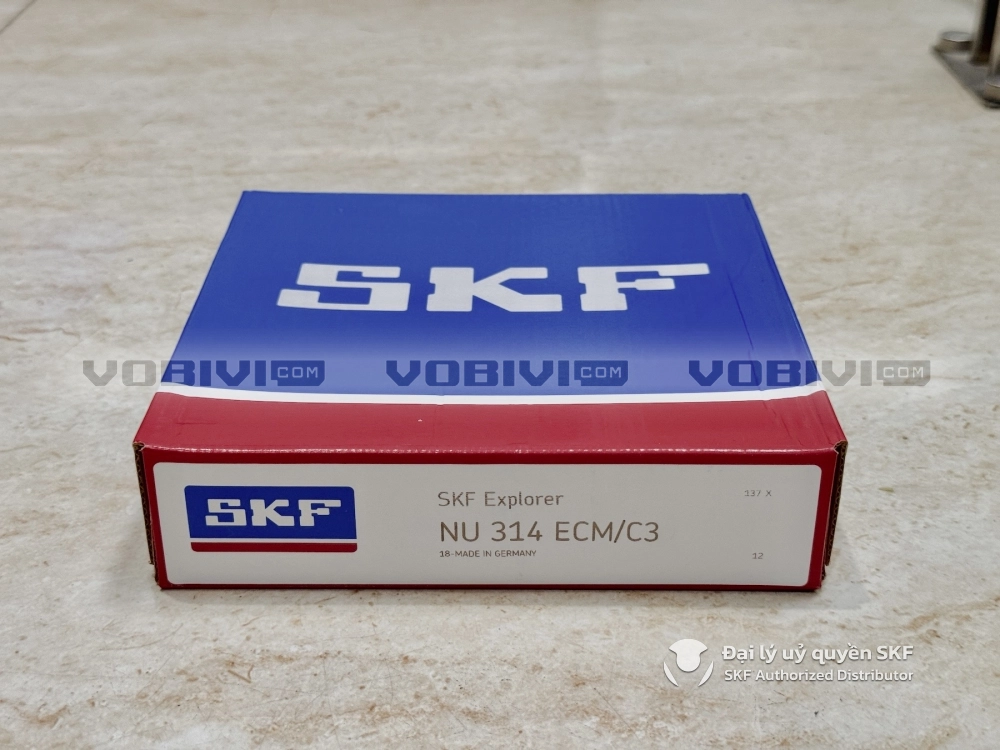 Vòng bi NU 314 ECM/C3 chính hãng SKF