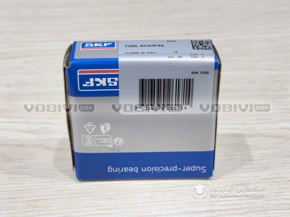 Vòng bi 7205 ACD/P4A chính hãng SKF