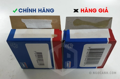 Những dấu hiệu nhận biết vòng bi SKF giả bằng mắt thường