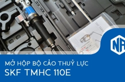 Mở hộp bộ cảo thuỷ lực SKF TMHC 110E - SKF Hydraulic Puller Kit TMHC 110E