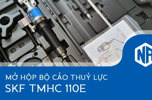 Mở hộp bộ cảo thuỷ lực SKF TMHC 110E - SKF Hydraulic Puller Kit TMHC 110E