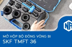 Trên tay bộ dụng cụ đóng vòng bi SKF TMFT36