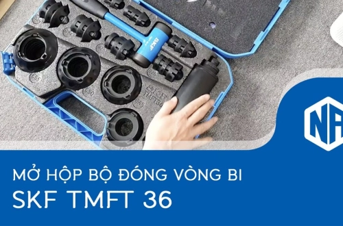 Trên tay bộ dụng cụ đóng vòng bi SKF TMFT36