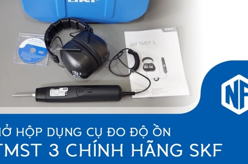 Mở hộp dụng cụ đo độ ồn SKF TMST 3 chính hãng