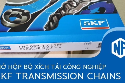 Mở hộp bộ xích tải SKF - Xích tải công nghiệp