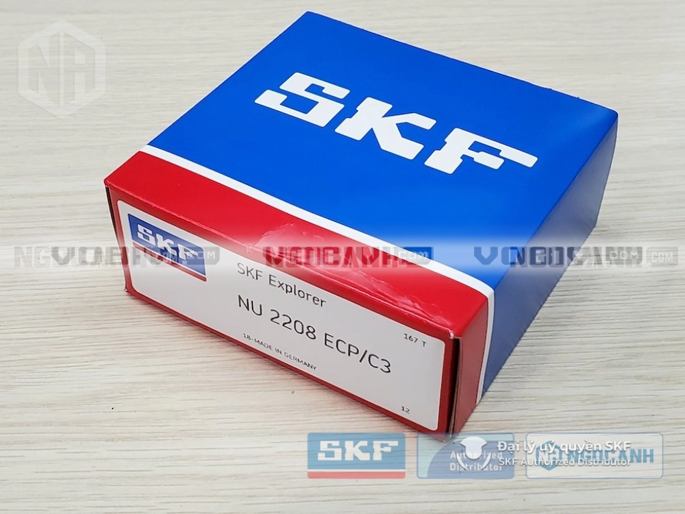 Vòng bi SKF NU 2208 ECP/C3 chính hãng