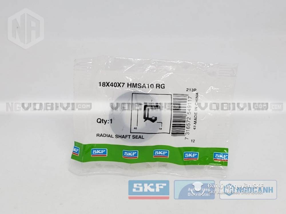 Phớt SKF 18x40x7 HMSA10 RG