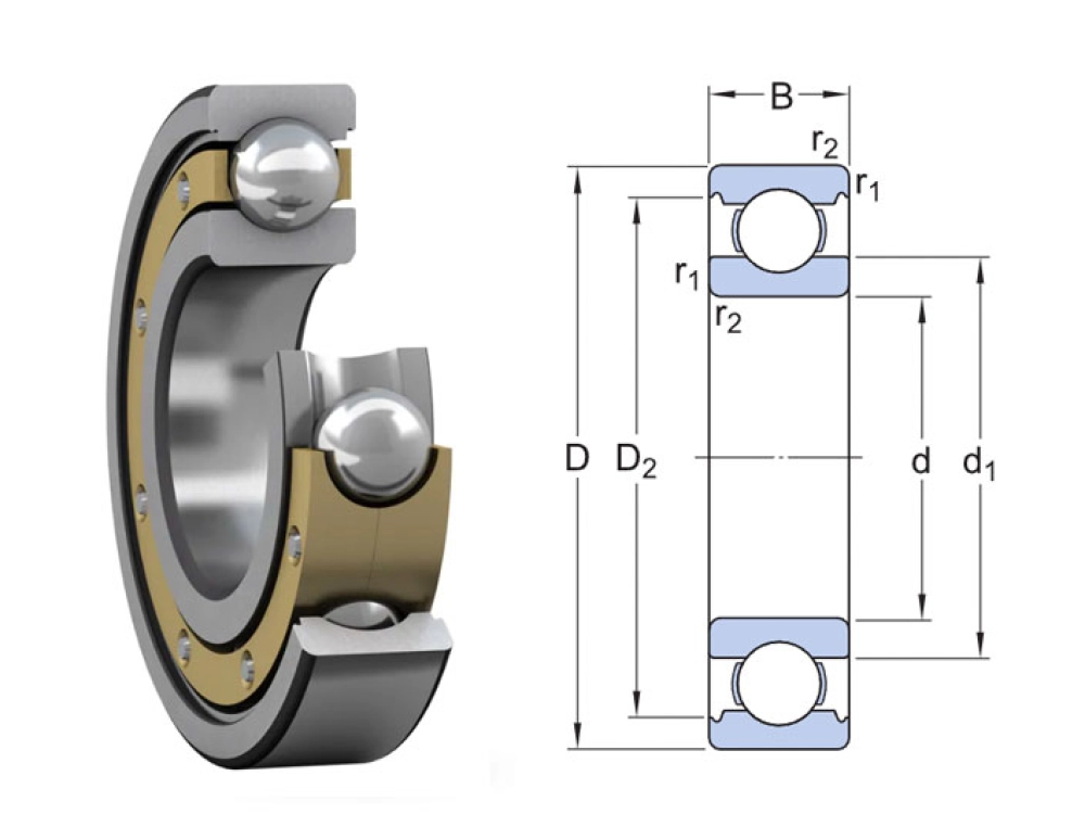 Vòng bi SKF 6318 M chính hãng