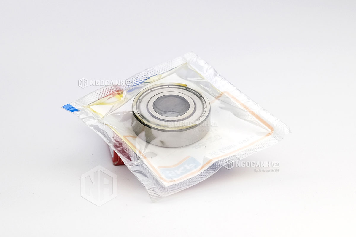 Vòng bi SKF 6001-2Z/C3 có cấu tạo sử dụng 2 phớt chắn mỡ bằng thép (Ký hiệu 2Z) và có khe hở C3
