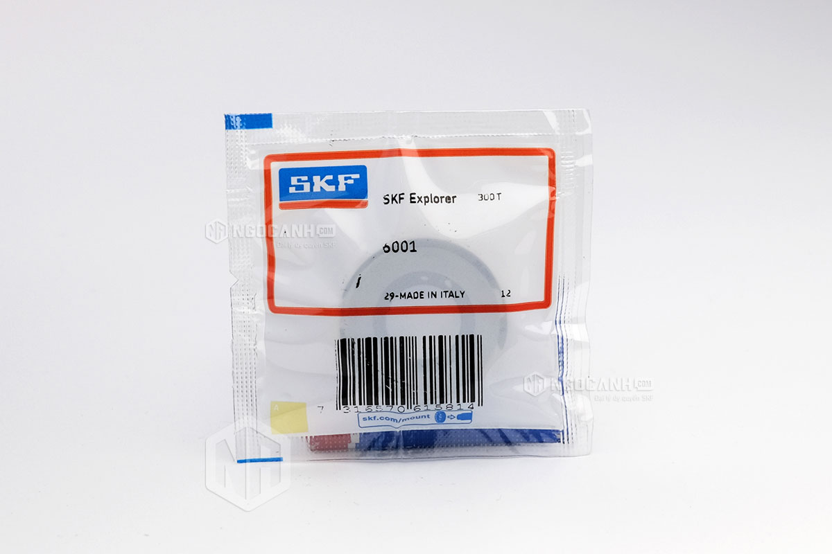 Vòng bi 6001 thương hiệu SKF do NGOCANH.COM phân phối chính hãng tại thị trường Việt Nam