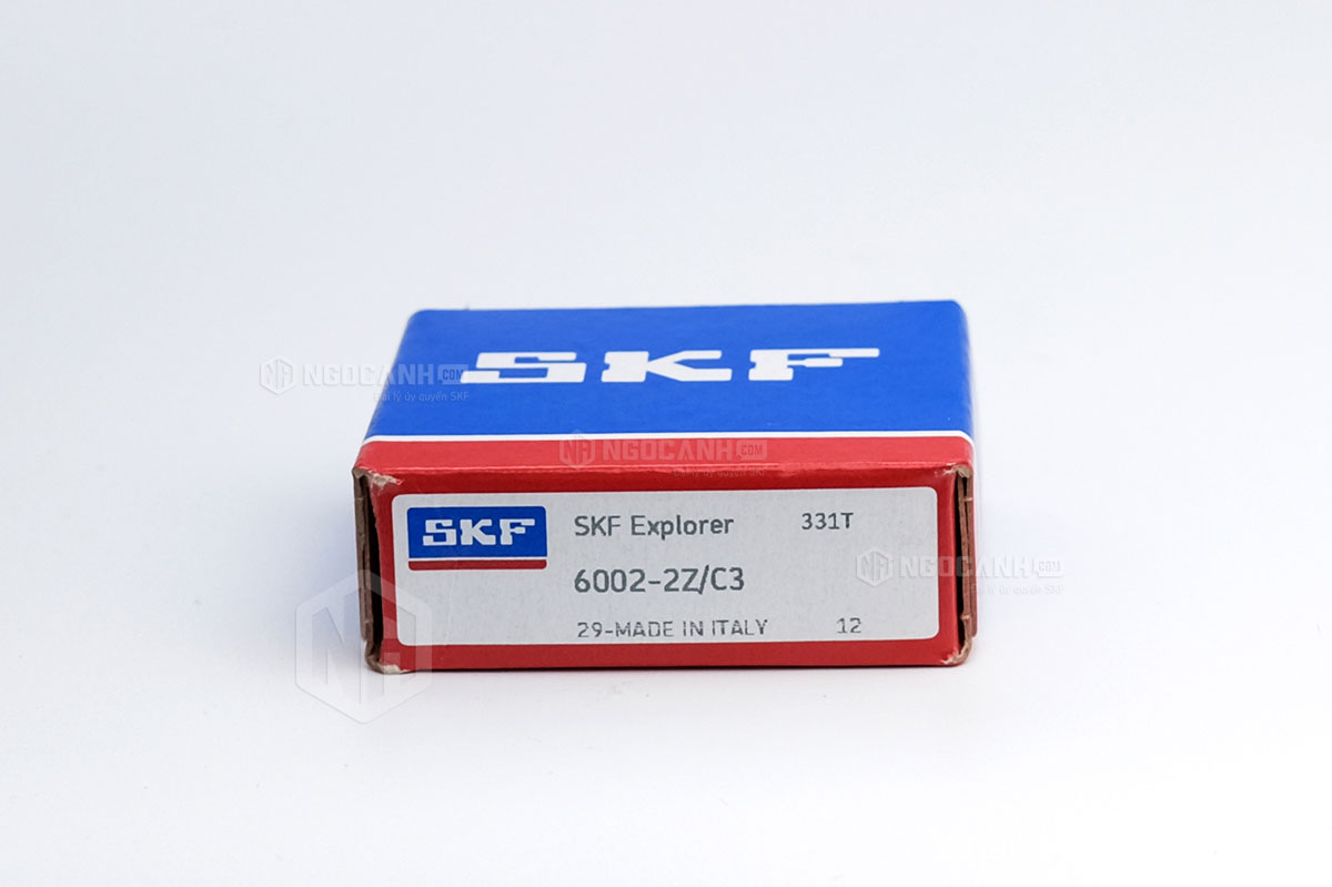 Vòng bi 6002-2Z/C3 thương hiệu SKF do NGOCANH.COM phân phối chính hãng tại thị trường Việt Nam