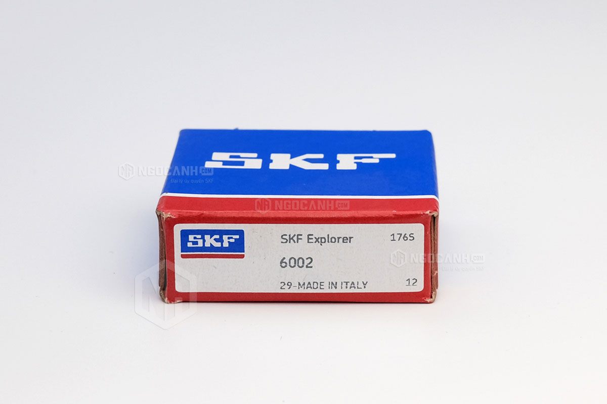 Vòng bi 6002 thương hiệu SKF do NGOCANH.COM phân phối chính hãng tại thị trường Việt Nam