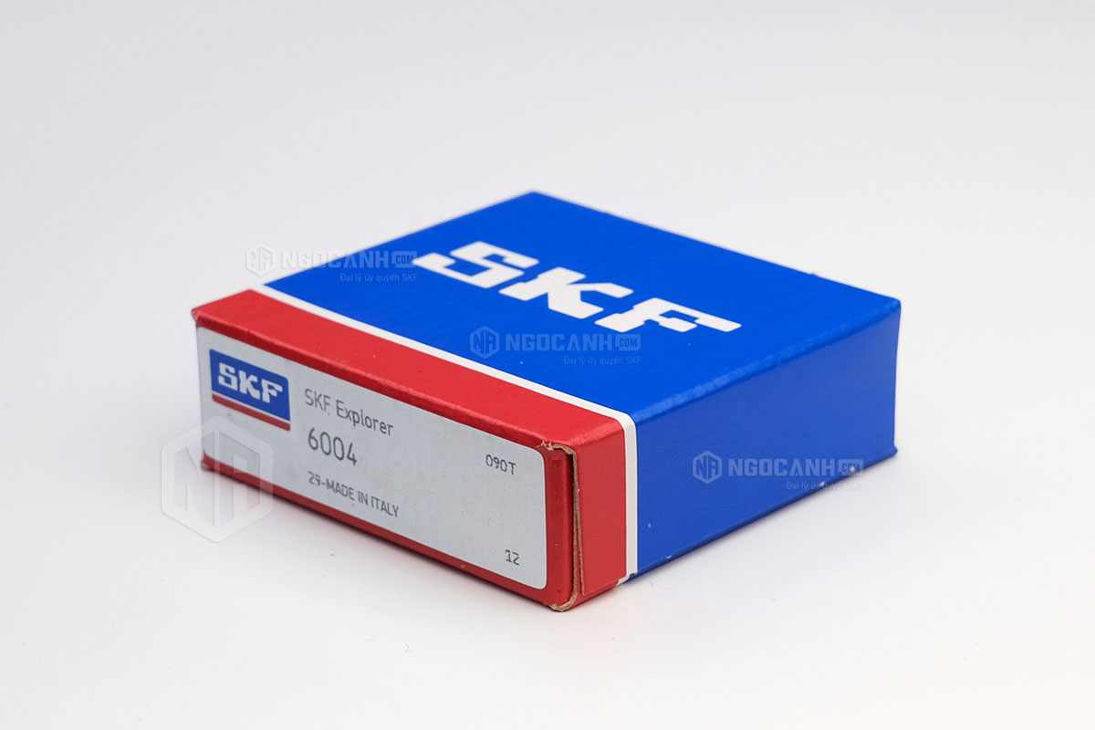 Vòng bi SKF 6004 có cấu tạo không sử dụng phớt chắn mỡ