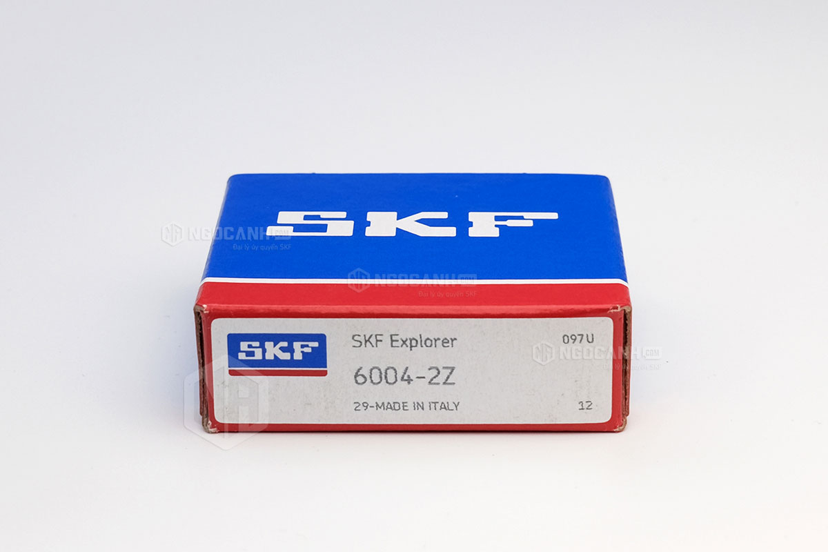 Vòng bi 6004-2Z thương hiệu SKF do NGOCANH.COM phân phối chính hãng tại thị trường Việt Nam