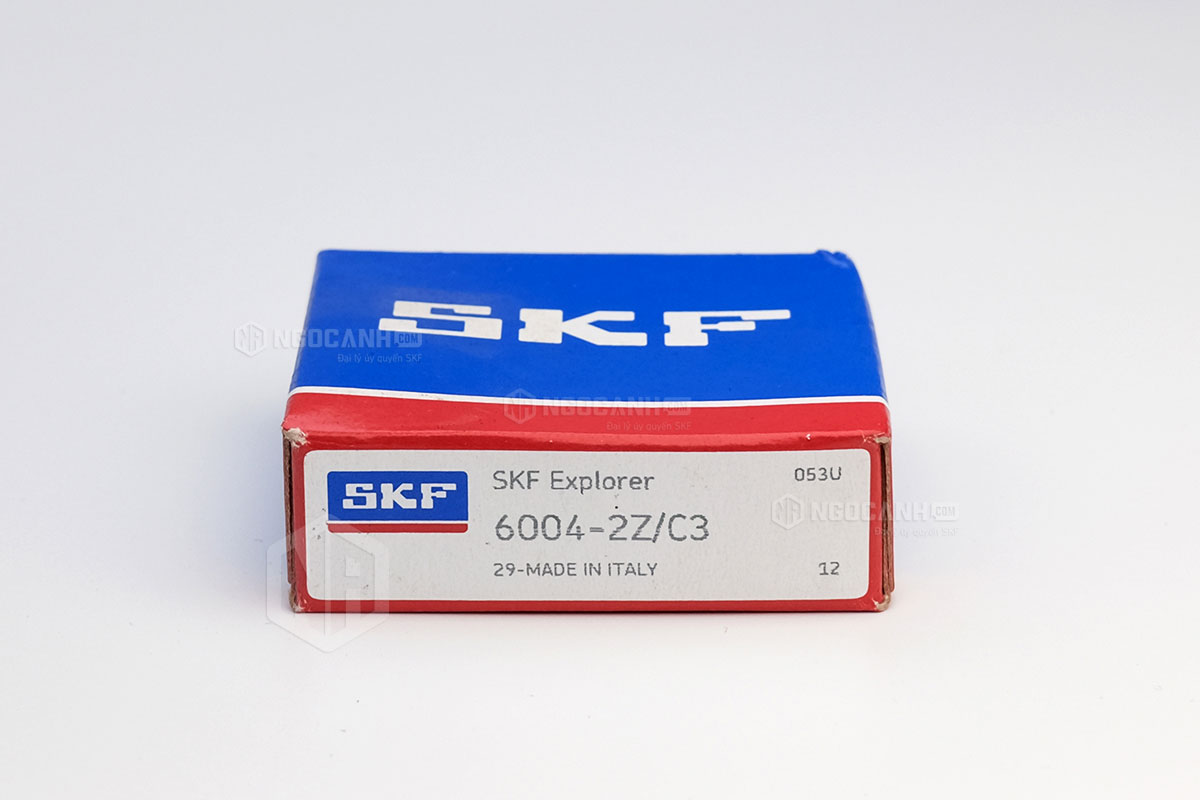 Vòng bi 6004-2Z/C3 thương hiệu SKF do NGOCANH.COM phân phối chính hãng tại thị trường Việt Nam