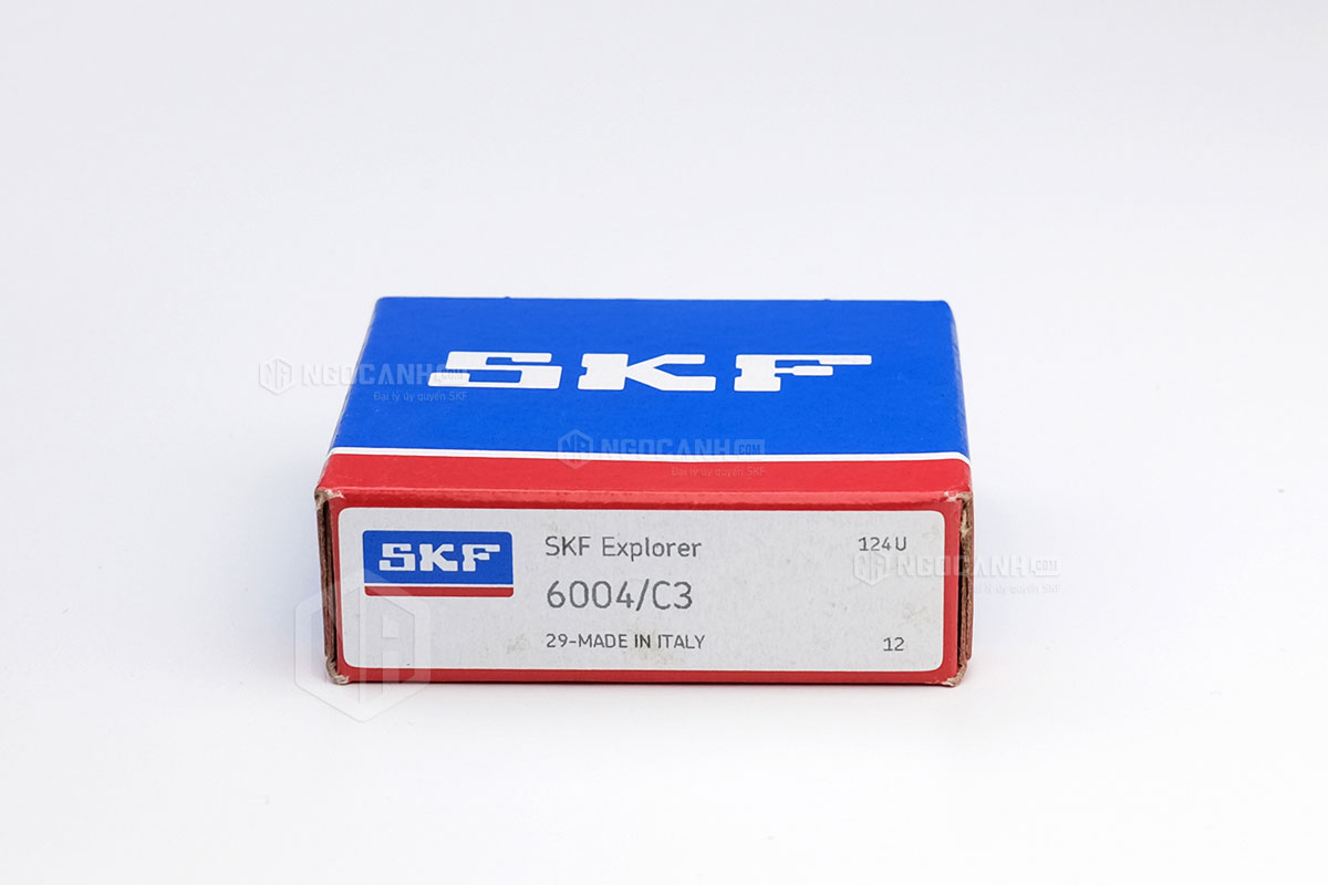 Vòng bi 6004/C3 thương hiệu SKF do NGOCANH.COM phân phối chính hãng tại thị trường Việt Nam