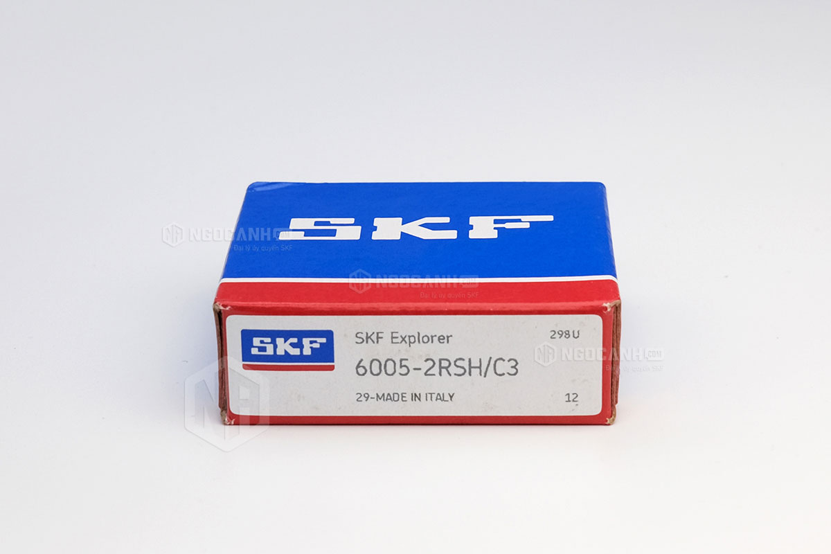 Vòng bi 6005-2RSH/C3 thương hiệu SKF do NGOCANH.COM phân phối chính hãng tại thị trường Việt Nam