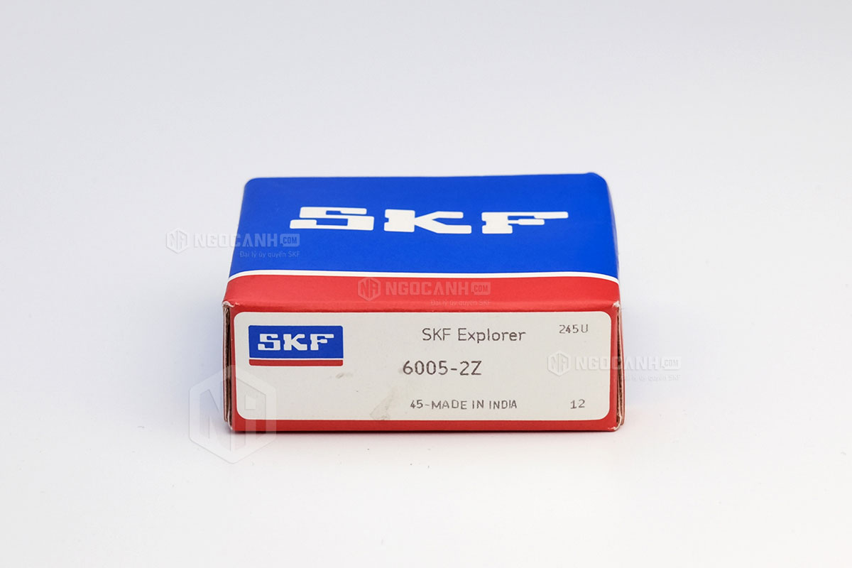 Vòng bi 6005-2Z thương hiệu SKF do NGOCANH.COM phân phối chính hãng tại thị trường Việt Nam