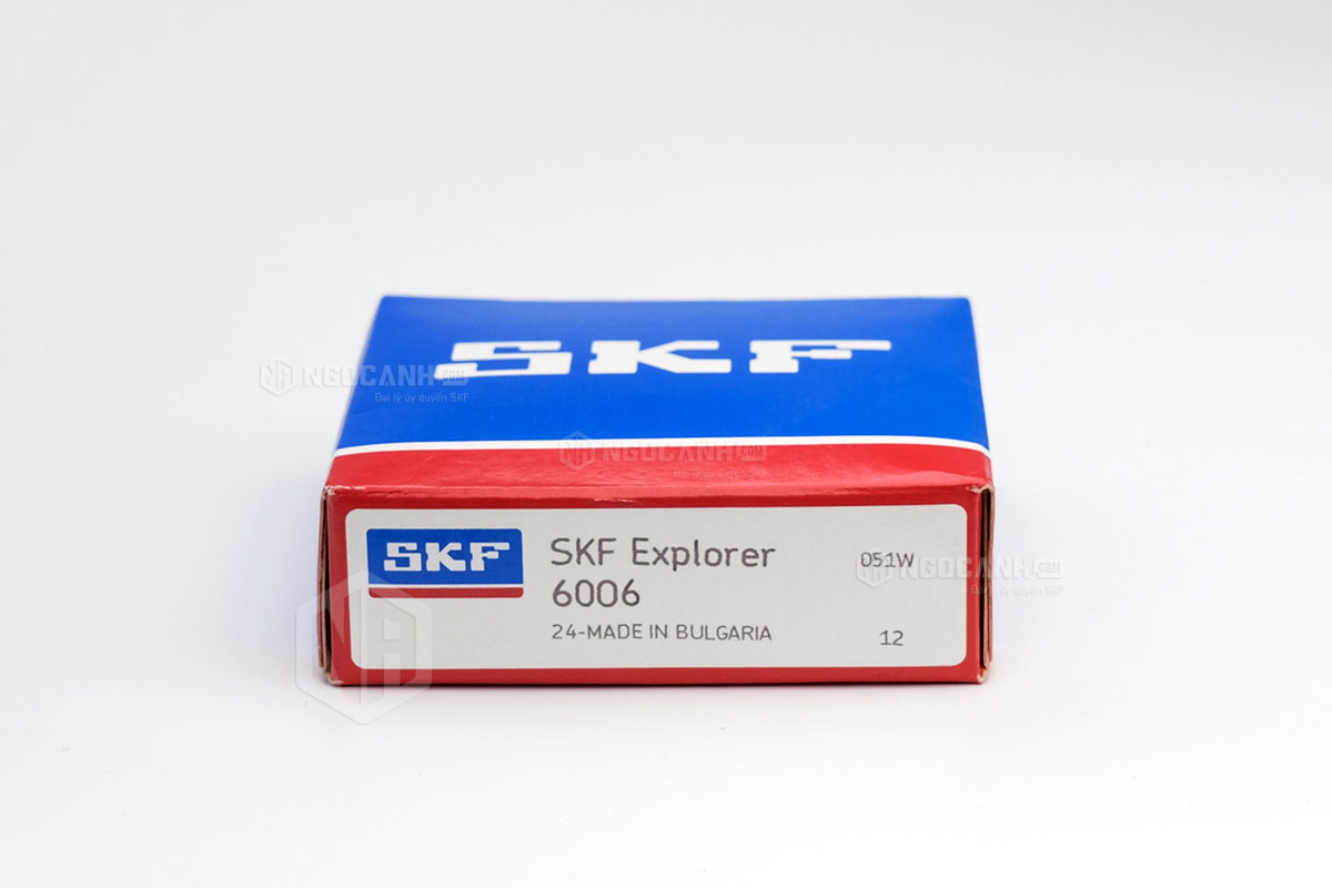 Vòng bi 6006 thương hiệu SKF do NGOCANH.COM phân phối chính hãng tại thị trường Việt Nam