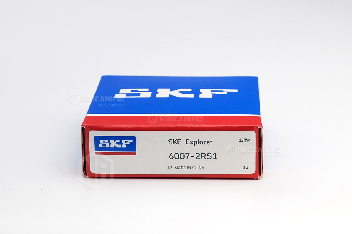 Vòng bi 6007-2RS1 thương hiệu SKF do NGOCANH.COM phân phối chính hãng tại thị trường Việt Nam