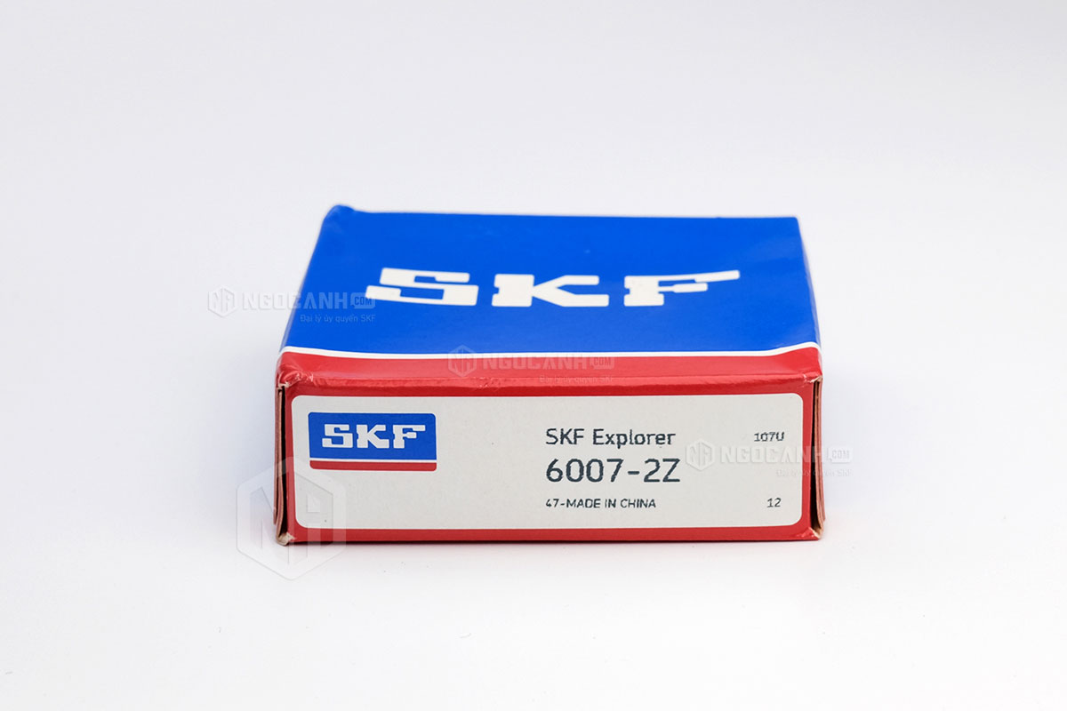 Vòng bi 6007-2Z thương hiệu SKF do NGOCANH.COM phân phối chính hãng tại thị trường Việt Nam