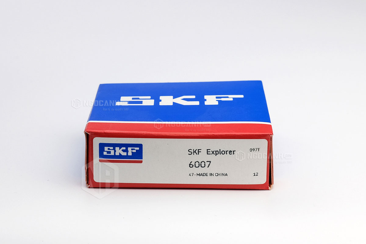 Vòng bi 6007 thương hiệu SKF do NGOCANH.COM phân phối chính hãng tại thị trường Việt Nam