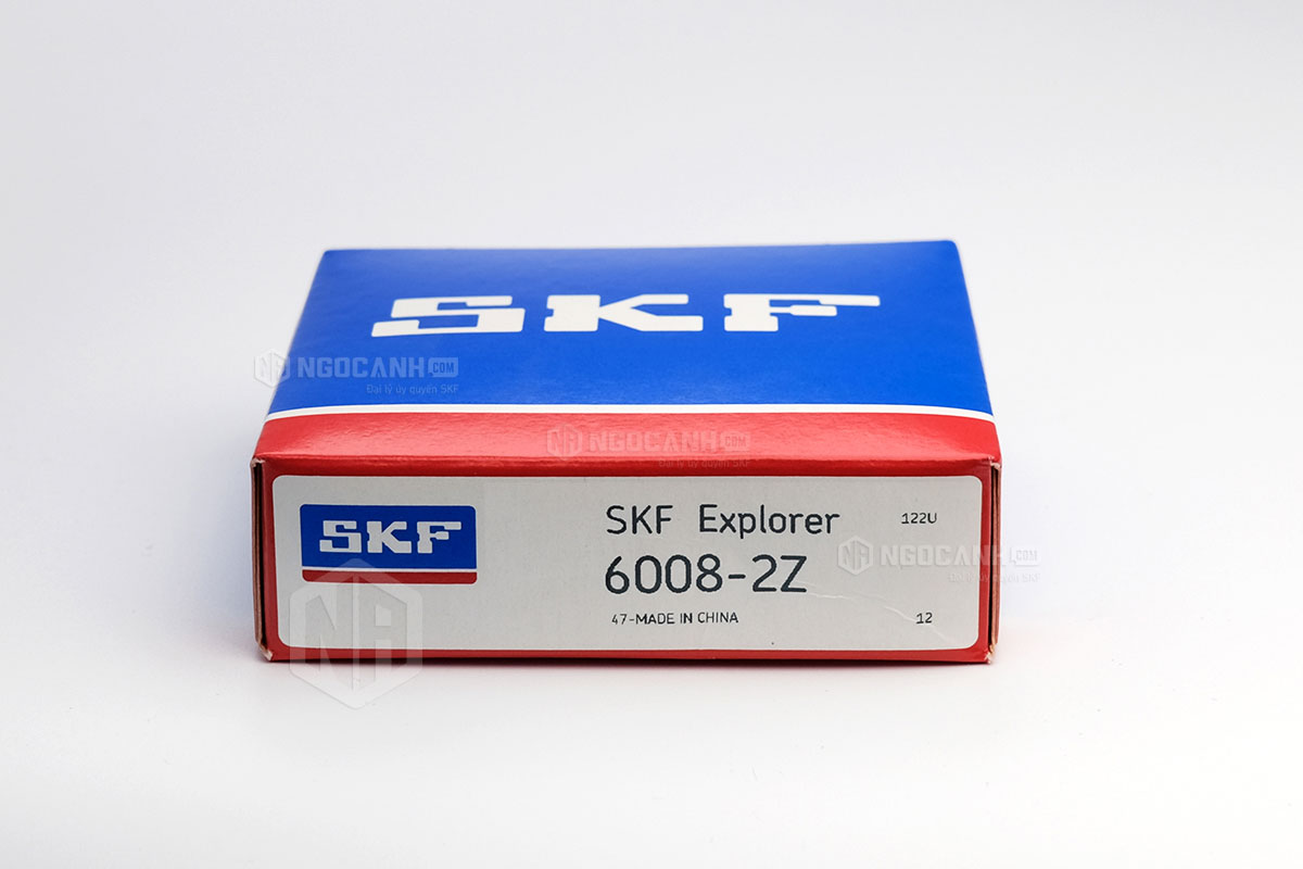 Vòng bi 6008-2Z thương hiệu SKF do NGOCANH.COM phân phối chính hãng tại thị trường Việt Nam