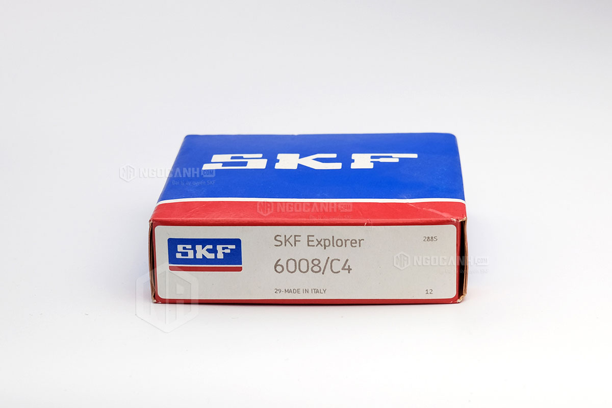 Vòng bi 6008/C4 thương hiệu SKF do NGOCANH.COM phân phối chính hãng tại thị trường Việt Nam
