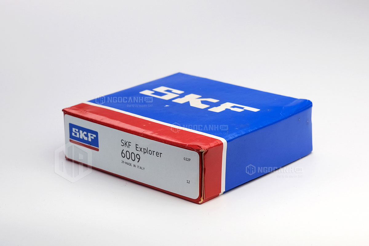 Vòng bi SKF 6009 có cấu tạo không sử dụng phớt chắn mỡ