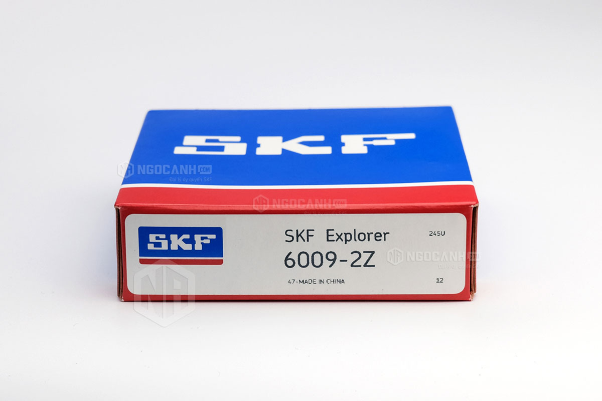 Vòng bi 6009-2Z thương hiệu SKF do NGOCANH.COM phân phối chính hãng tại thị trường Việt Nam
