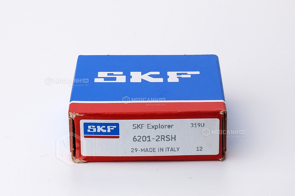 Vòng bi 6201-2RSH thương hiệu SKF do NGOCANH.COM phân phối chính hãng tại thị trường Việt Nam